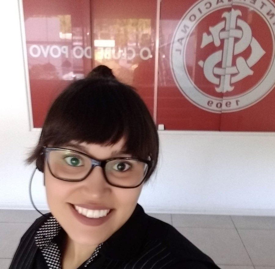 Joseane, do Atelier Saborear, em um evento